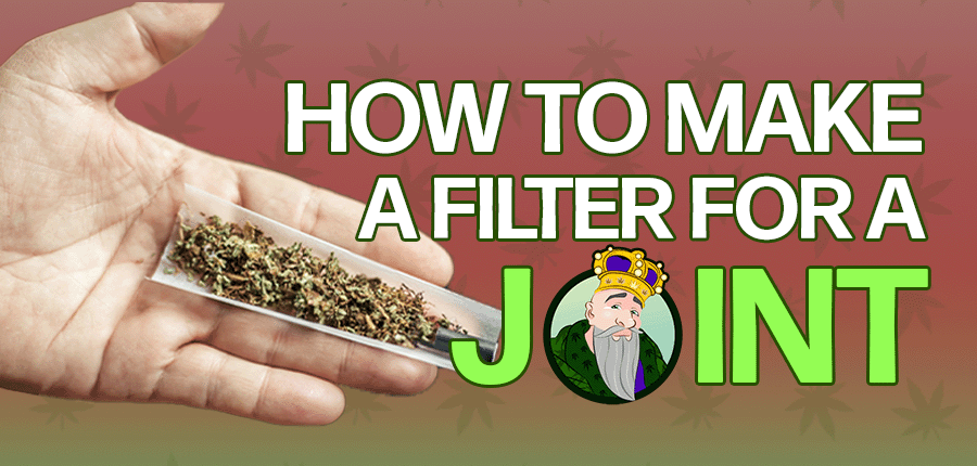 how to make a filter for a joint