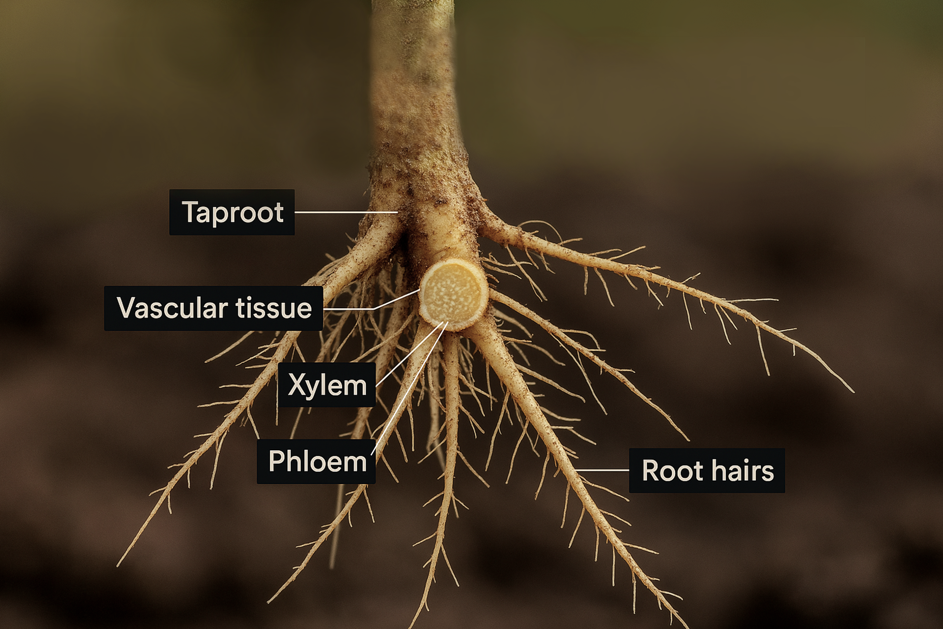 The Root Anatomy of Cannabis