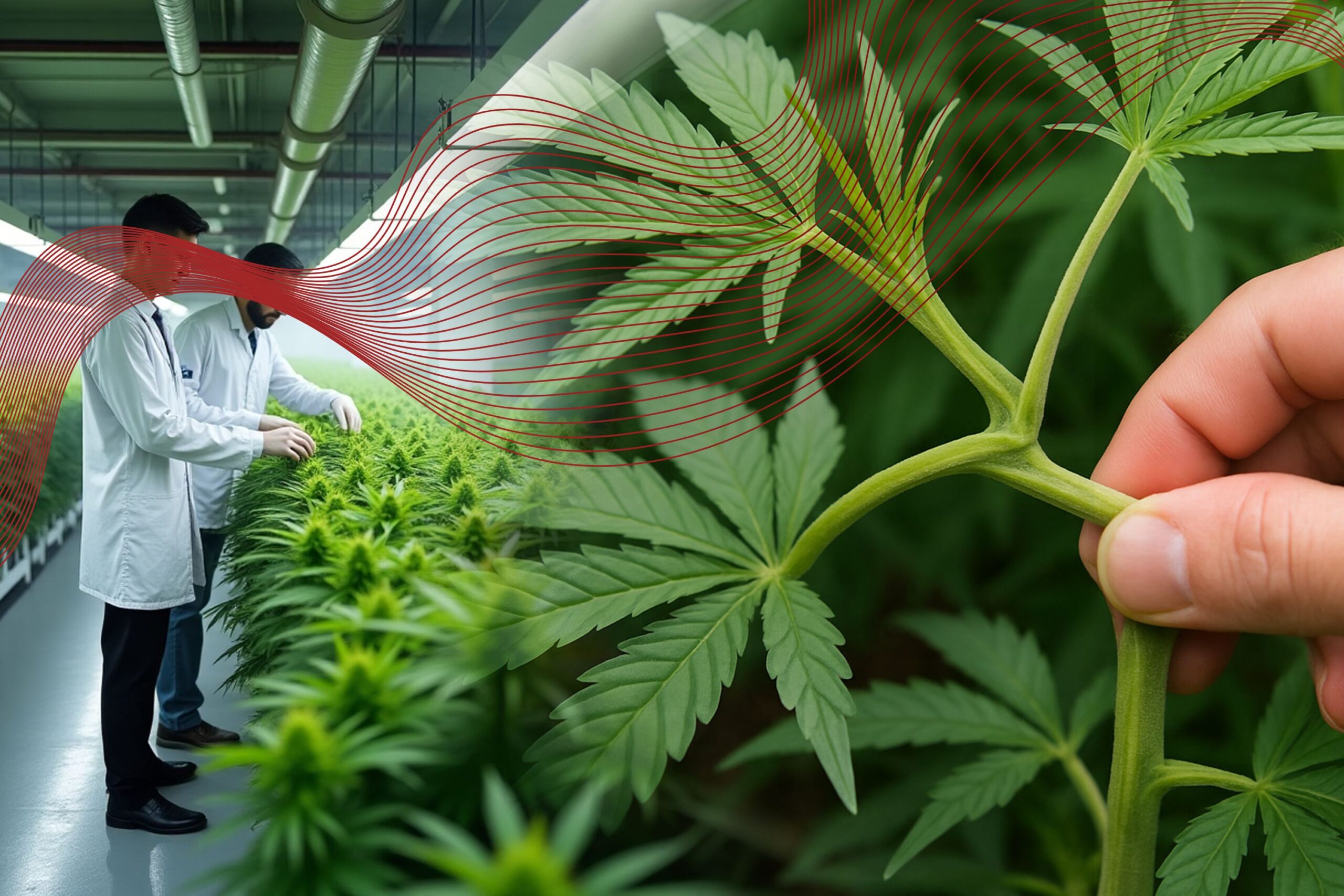 Benefits of Super Cropping Cannabis Plants