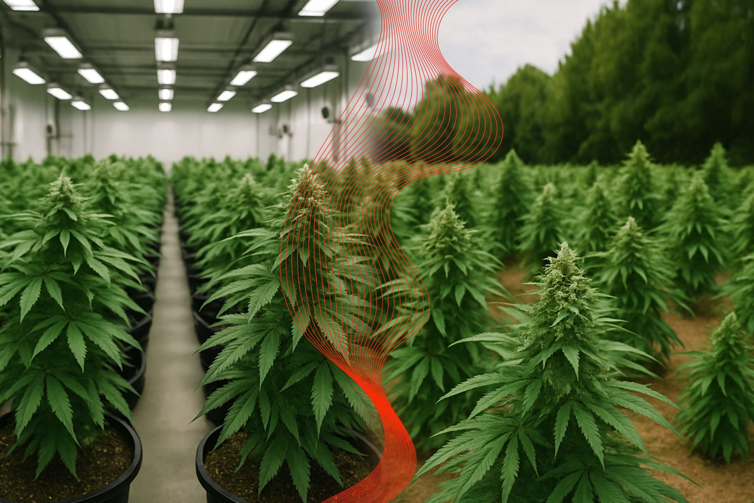 Averages of Cannabis Yield per Plant by Grow Method