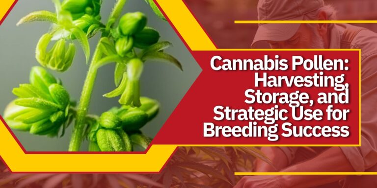 Cannabis Pollen_ Harvesting, Storage, and Strategic Use for Breeding Success