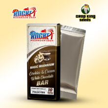 Magic Mushroom Cookies & Cream White Chocolate Bar
