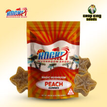 Magic Mushroom Peach Flavor Gummies