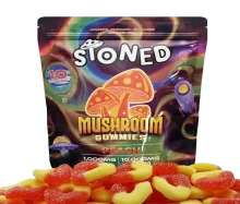 Stoned Peach Flavor Gummies CKS
