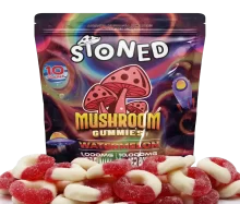 Stoned Watermelon Flavor Gummies CKS
